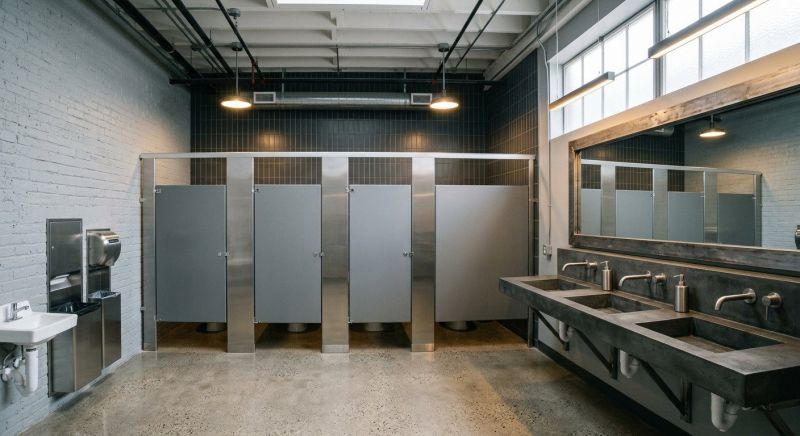 Industrial Bathroom Renovation in Arvada, CO