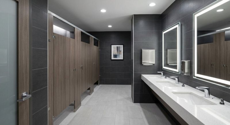 Industrial Bathroom Renovation in Denver County, CO